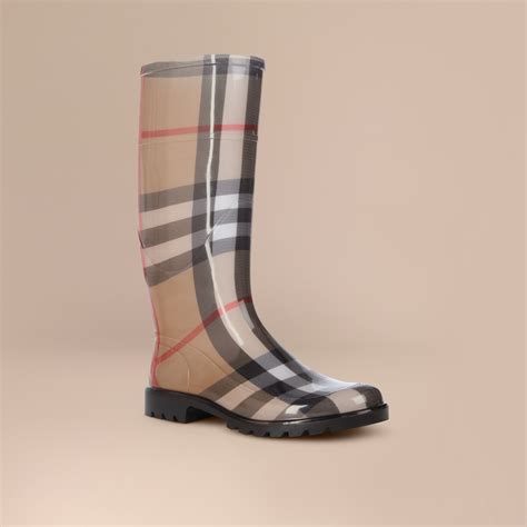 botte de pluie burberry prix|burberry rain boots.